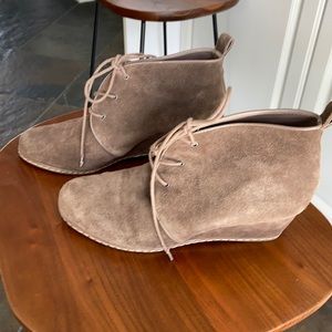 Suede Franco Sarto booties